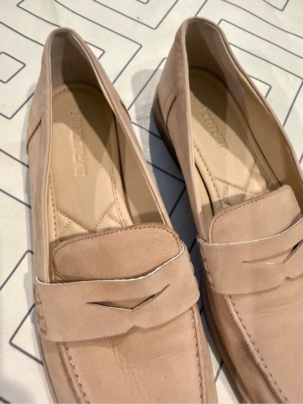 J. McLaughlin Concetta Suede Leather Loafers - Picture 3 of 14